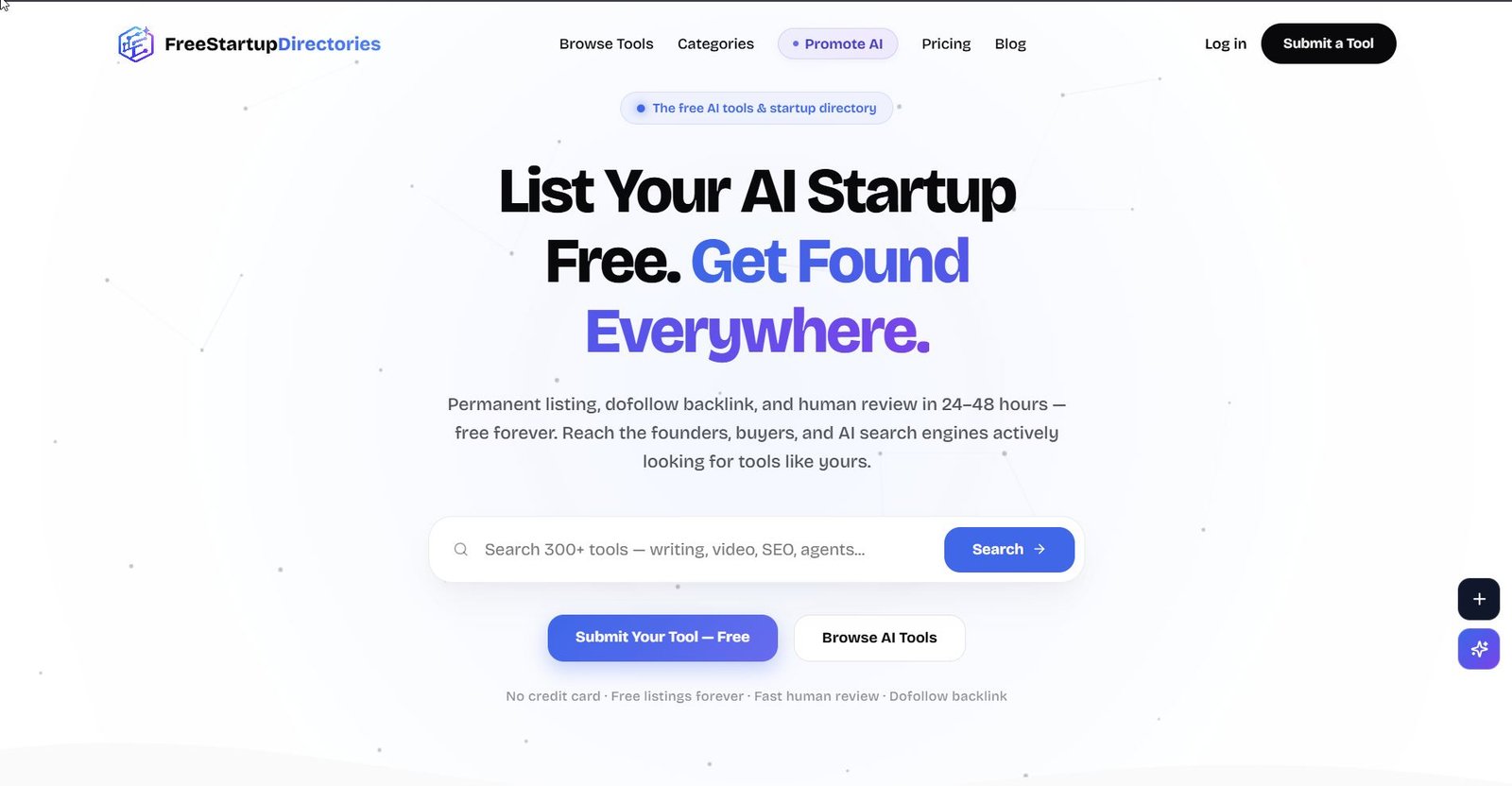 Free Startup Directories — AI Directory Platform