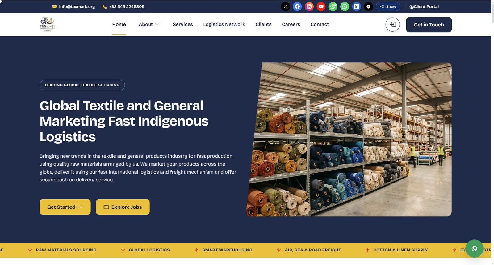 Texmark — Full-Stack Recruitment & HR Platform