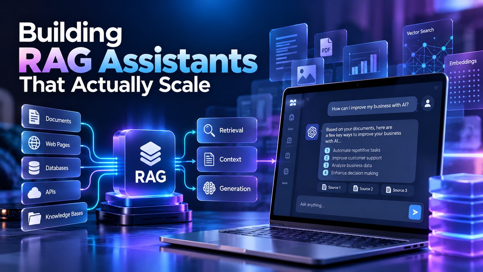Building RAG Assistants That Actually Scale